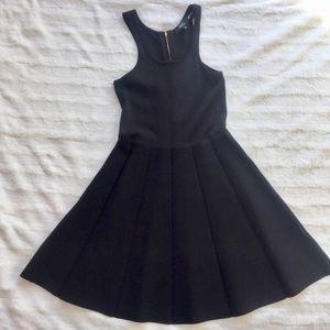 ANGL Black Skater Dress